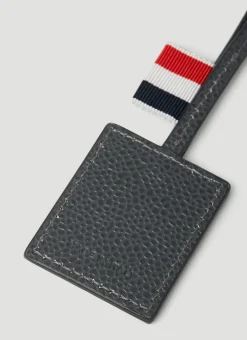 Men Thom Browne Keyrings^4 Bar Label Key Ring