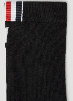 Men Thom Browne Socks^4 Bar Socks