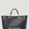 1945 Soft Leather Tote Bag>Balmain New