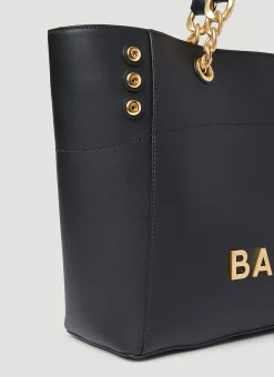 1945 Soft Leather Tote Bag></noscript>Balmain New