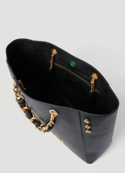 1945 Soft Leather Tote Bag></noscript>Balmain New