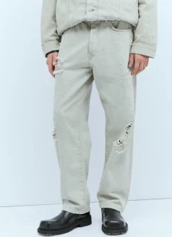 Men Acne Studios Jeans^1991 Toj Loose Fit Jeans