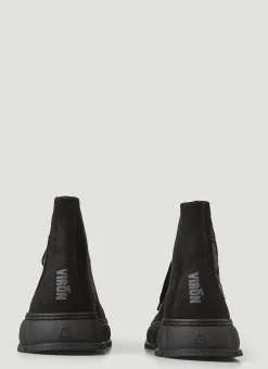 Men Virón Boots^1982 Waxed Canvas High-Top Sneakers