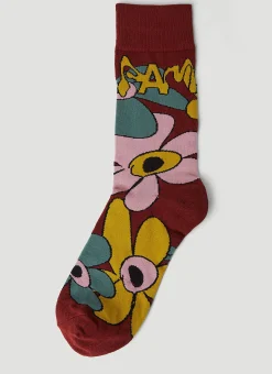 Men P.A.M. Socks^A Gesture Meadow Dress Socks