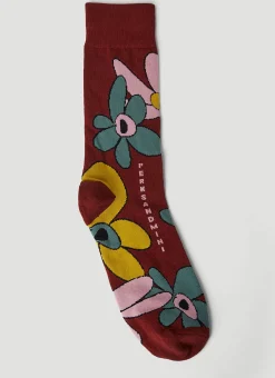 Men P.A.M. Socks^A Gesture Meadow Dress Socks