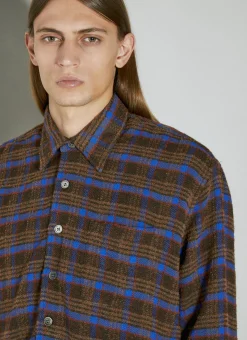 Men Our Legacy Shirts^Above Check Boucle Shirt