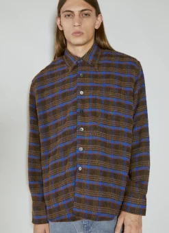 Men Our Legacy Shirts^Above Check Boucle Shirt