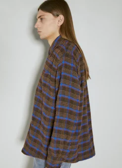 Men Our Legacy Shirts^Above Check Boucle Shirt