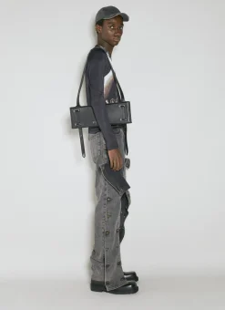 Men Y/Project Crossbody Bags^Accordion Shoulder Bag