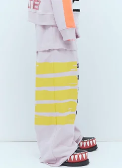 Men Walter Van Beirendonck Track Pants^Adjustable Length Track Pants