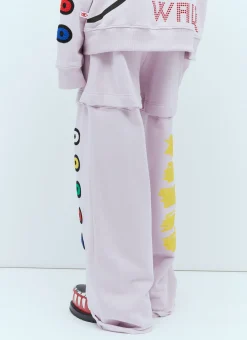 Men Walter Van Beirendonck Track Pants^Adjustable Length Track Pants