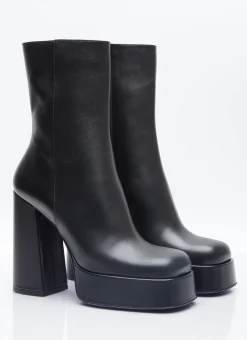 Aevitas Single Platform Leather Boots>Versace Hot