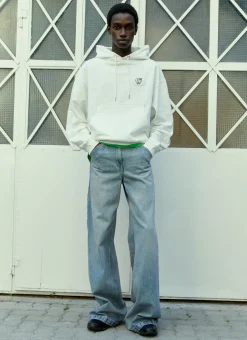 Men Sky High Farm Workwear Sweatshirts^Alastair Mckimm Workwear Hooded Sweatshirt