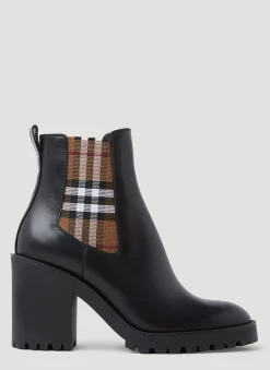 Allostock Heeled Chelsea Boots>Burberry Online