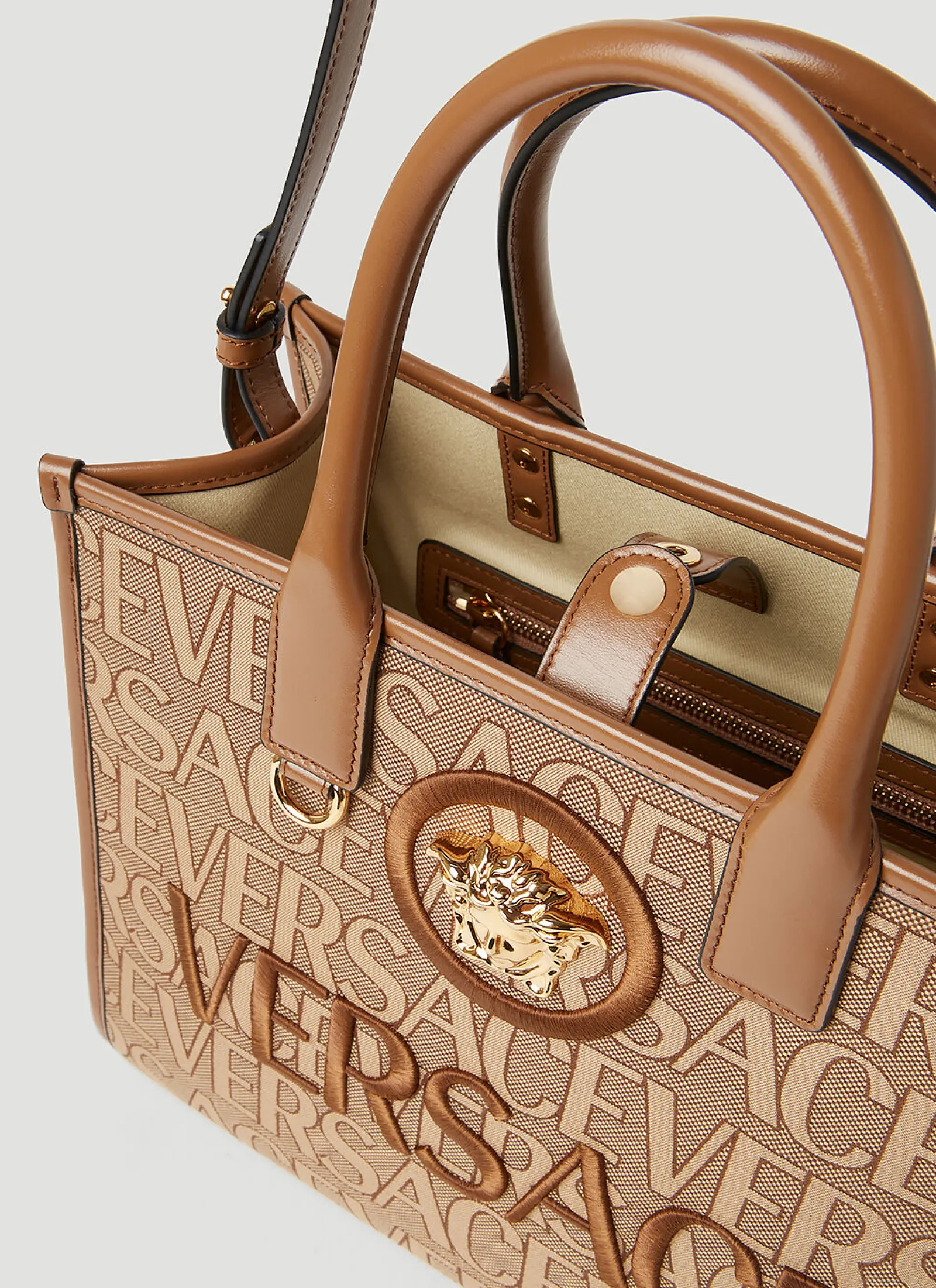 Allover Small Tote Bag>Versace Outlet