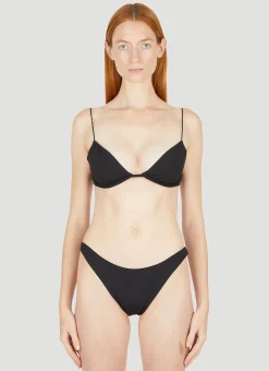 Almond Fine Strap Bikini Top>Ziah Clearance