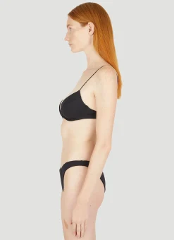 Almond Fine Strap Bikini Top><noscript><img width=