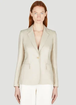 Alpaca Single Breasted Blazer>Max Mara Outlet