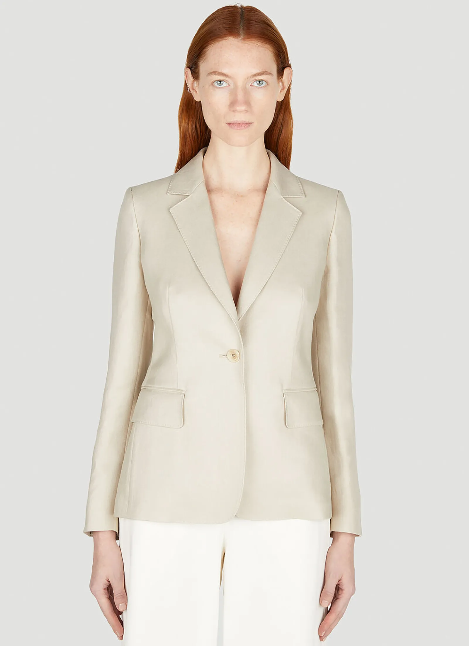 Alpaca Single Breasted Blazer>Max Mara Outlet