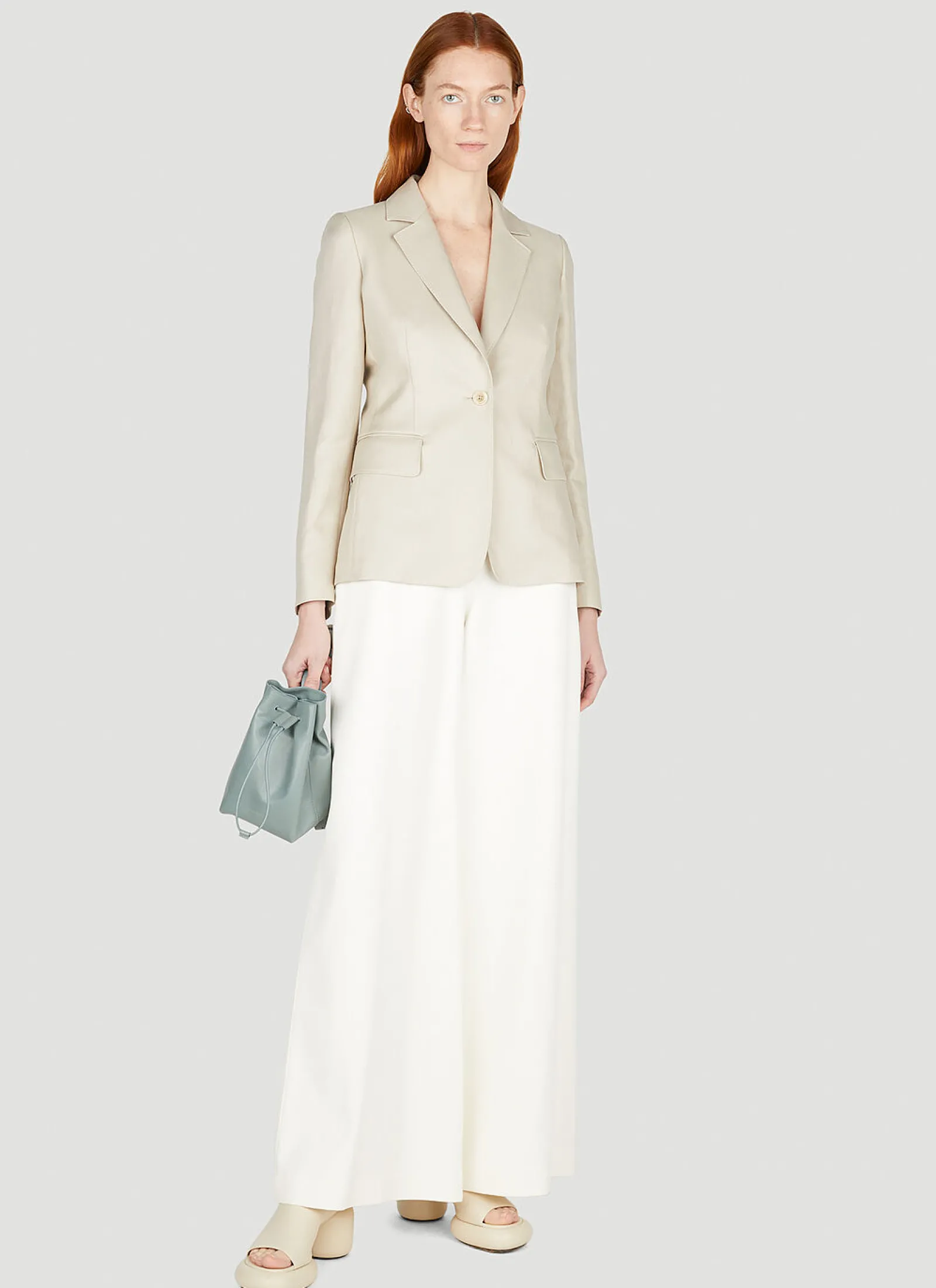 Alpaca Single Breasted Blazer>Max Mara Outlet