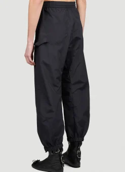 Men JW Anderson Track Pants^Anchor Logo Embroidered Twisted Track Pants