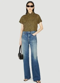 Animal Print Shirt>Saint Laurent Sale