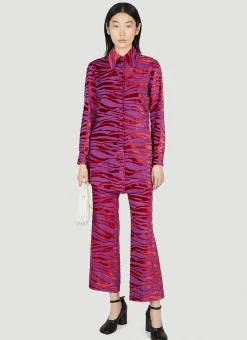 Animal Velvet Shirt>Gucci New