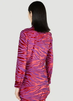 Animal Velvet Shirt></noscript>Gucci New