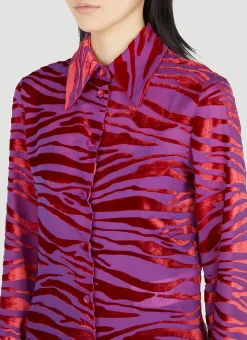 Animal Velvet Shirt></noscript>Gucci New