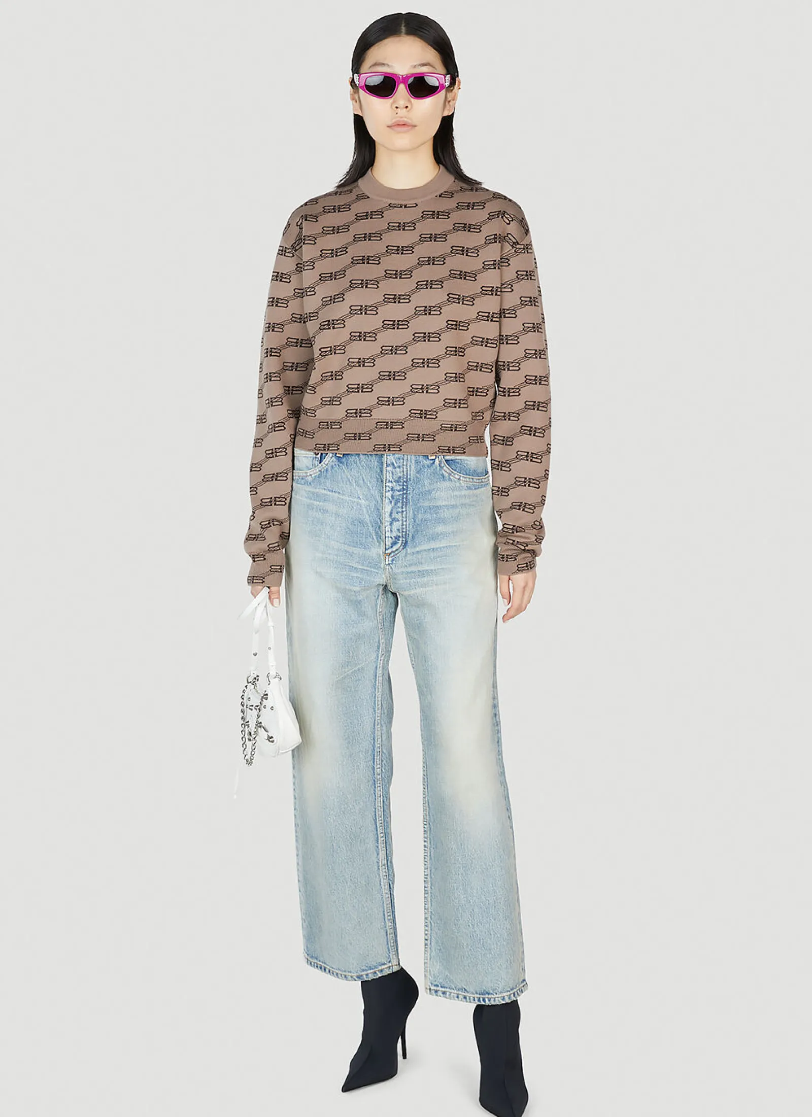 Ankle Cut Jeans>Balenciaga Discount