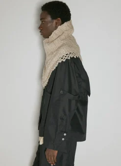 Men Kiko Kostadinov Scarves^Apasia Crochet Scarf