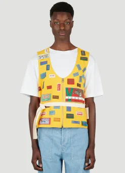 Men Kenzo Tops^Archive Labels Gilet Jacket