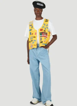 Men Kenzo Tops^Archive Labels Gilet Jacket