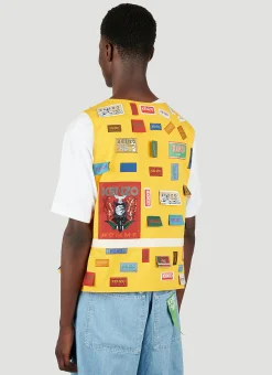 Men Kenzo Tops^Archive Labels Gilet Jacket