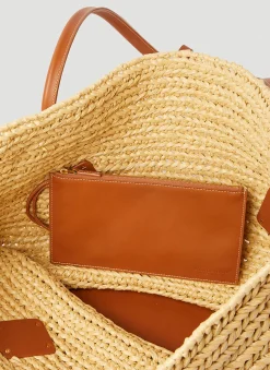 Arco Raffia Medium Tote Bag><noscript><img width=