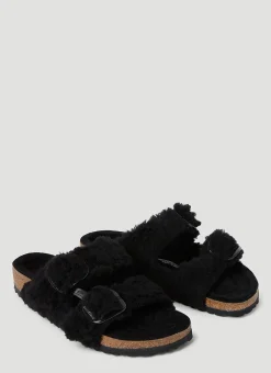 Arizona Shearling Sandals>Birkenstock