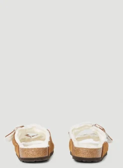 Arizona Shearling Sandals><noscript><img width=