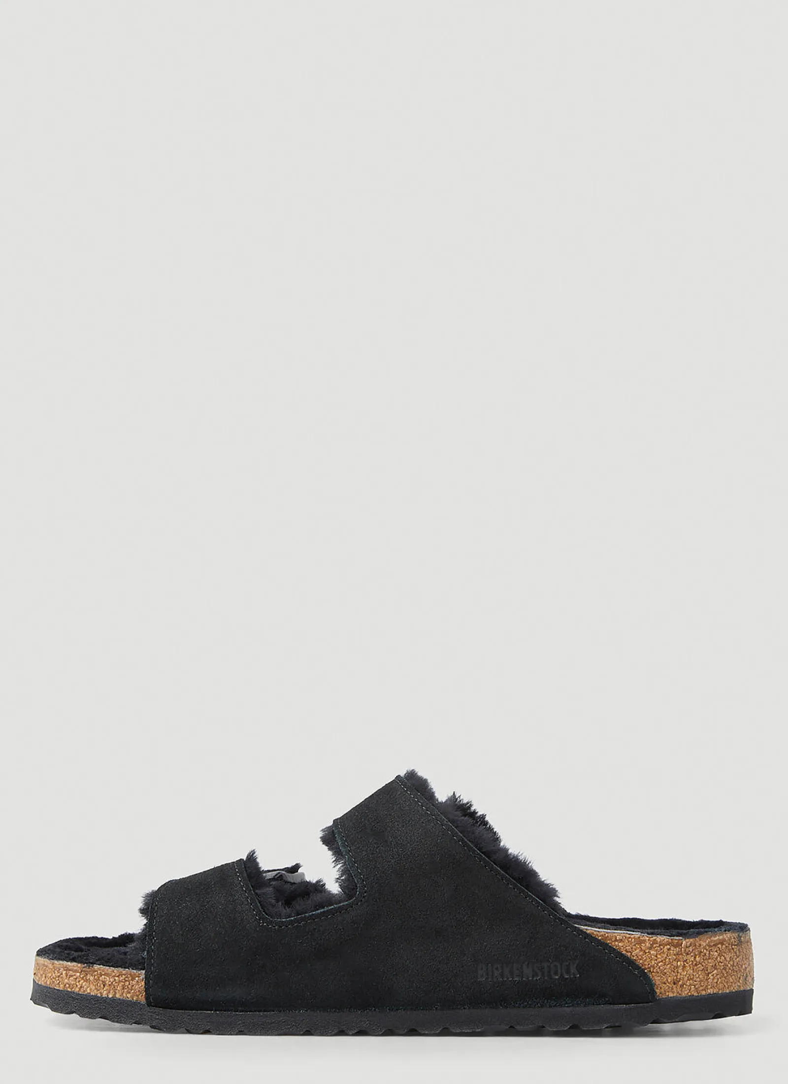 Arizona Shearling Two Strap Sandals>Birkenstock New