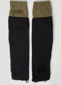 Men MM6 Maison Margiela Gloves^Arm Warmers