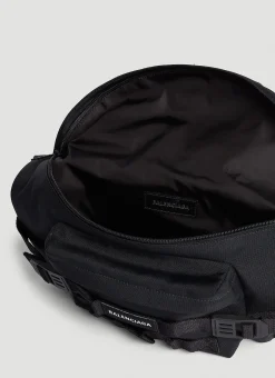 Men Balenciaga Belt Bags^Army Large Belt Bag