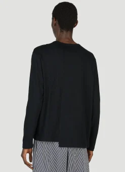 Men Yohji Yamamoto Tops^Asymmetric Long Sleeve Top