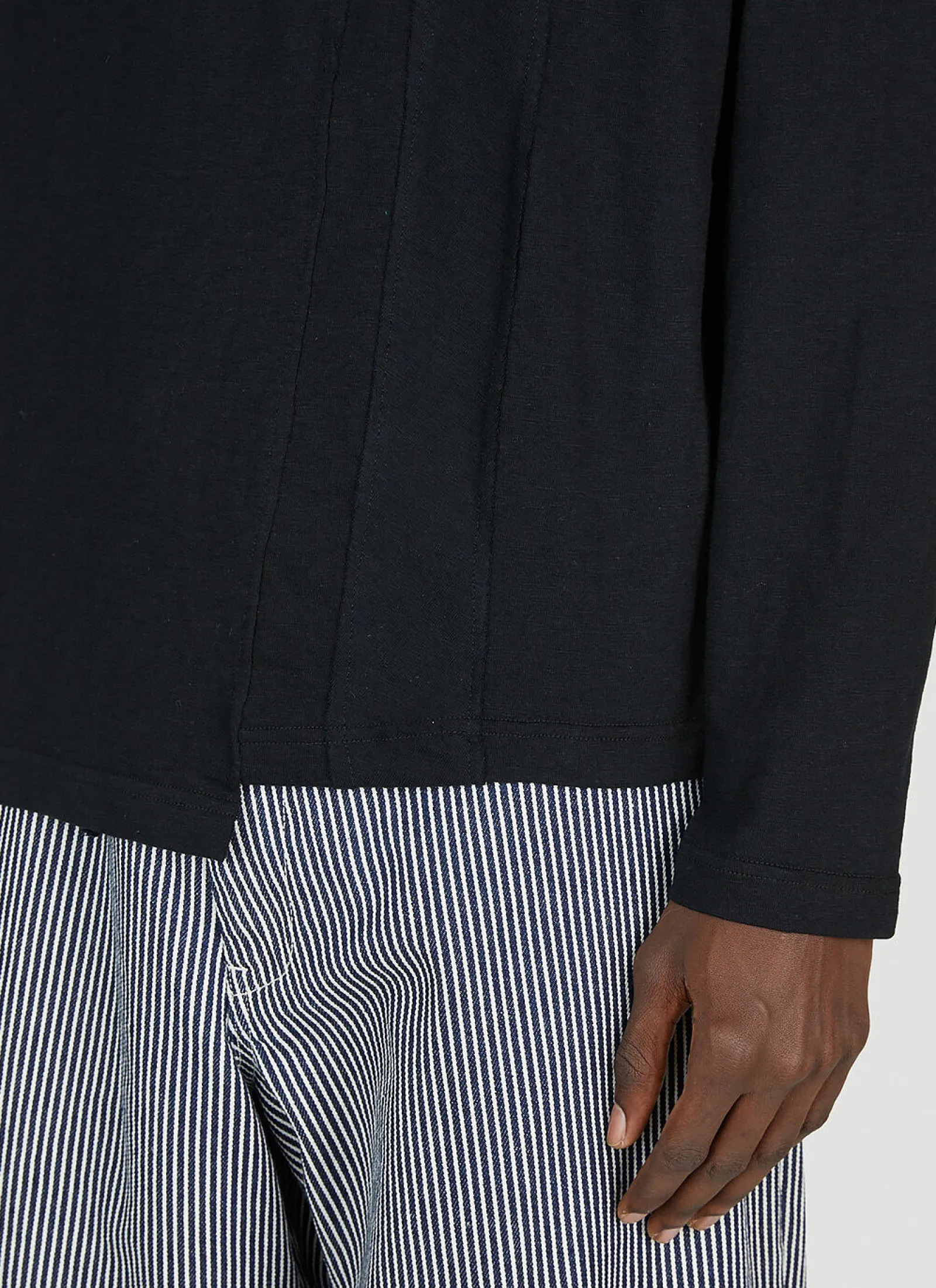 Men Yohji Yamamoto Tops^Asymmetric Long Sleeve Top