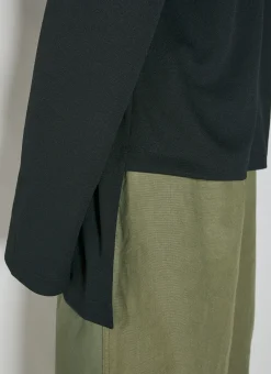 Men Comme des Garçons Homme Plus T-Shirts^Asymmetric Long Sleeve T-Shirt