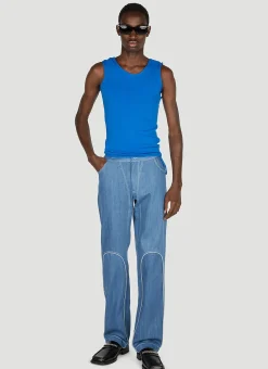 Men Mainline:RUS/Fr.CA/DE Tops^Asymmetric Tank Top