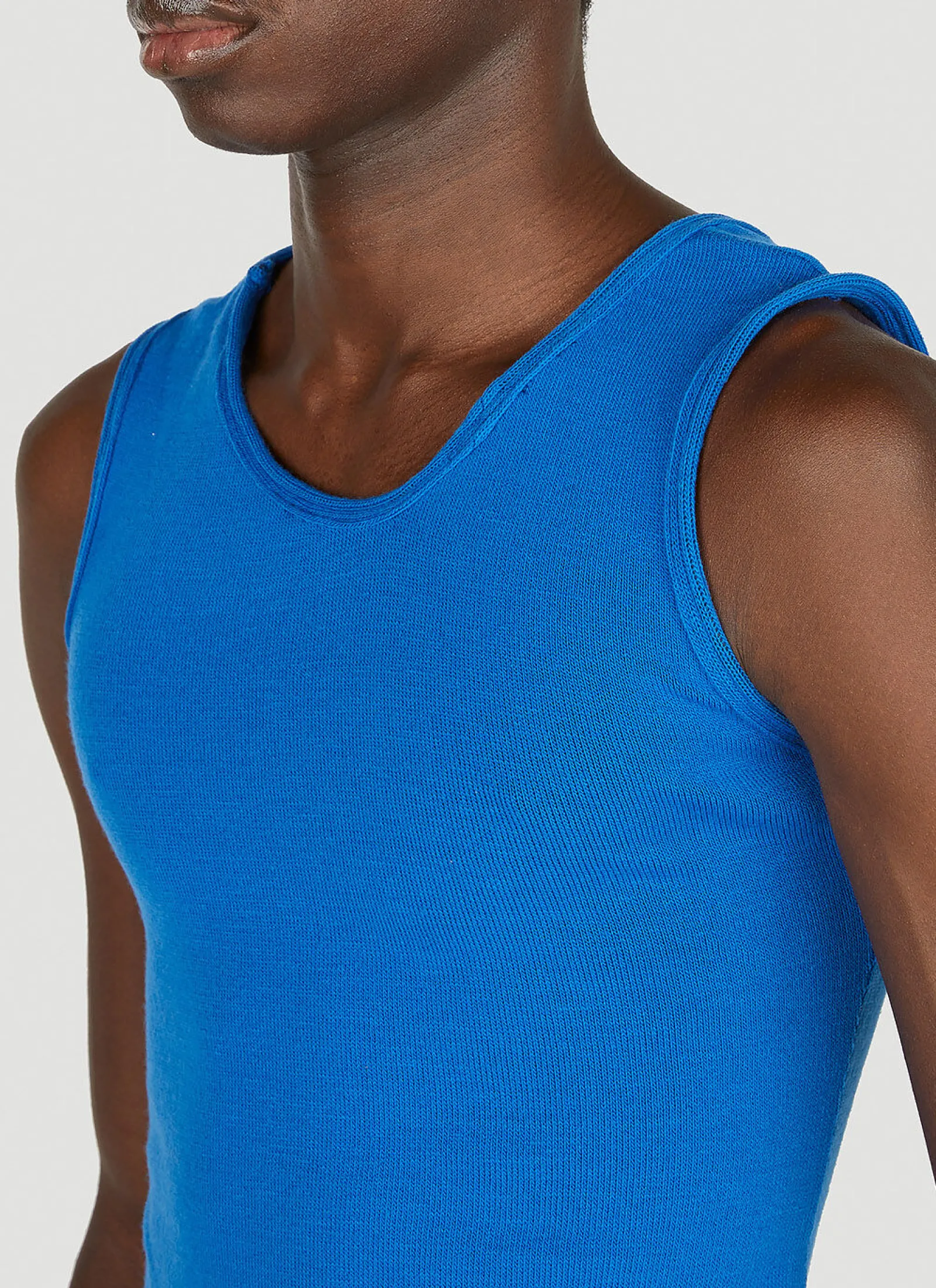 Men Mainline:RUS/Fr.CA/DE Tops^Asymmetric Tank Top