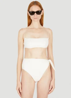 Asymmetric Tie Bikini Bottoms>Ziah Clearance