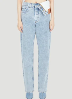 Asymmetric Waist Jeans>Y/Project New