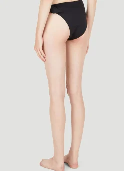Asymmetrical Tie Bikini Bottoms><noscript><img width=