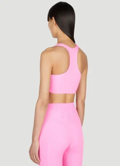 Athletic Logo Print Top><noscript><img width=