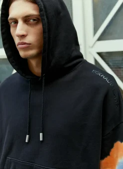 Men Eckhaus Latta Sweatshirts^Atmosphere Hooded Sweatshirt